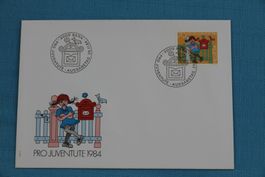 PTT, FDC, Pro Juventute, Kinderbücher. 26.11.1984