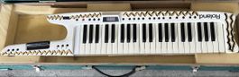 Roland Synth AX7 Keytar mit Koffer, Vintage 
