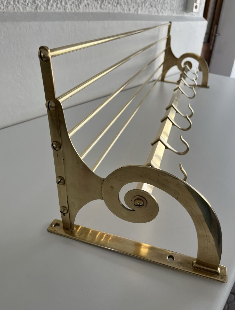 Guardaroba: Vintage Garderobe aus Messing  – Usato da Wetzikon ZH venduto da seli03 8