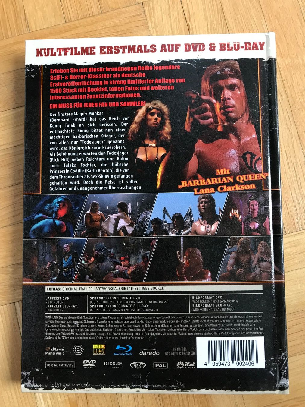 Tutti i DVDs: Deathstalker - Mediabook - Blu-ray + DVD – Nuovo (secondo la descrizione) da Zürich venduto da Malcom 4