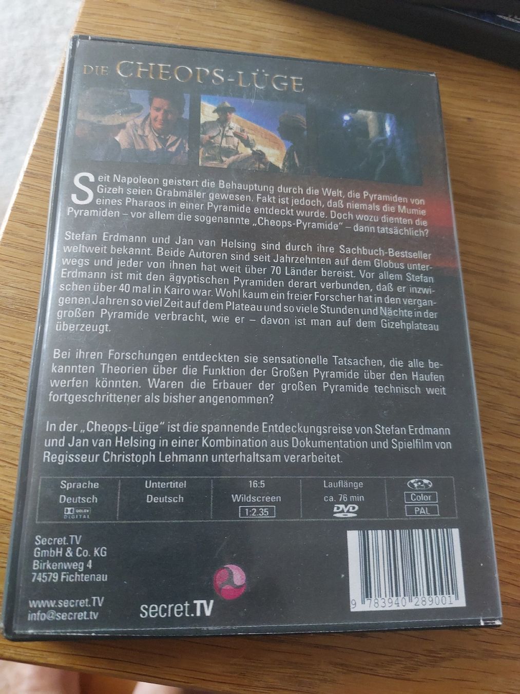Tutti i DVDs: Die Cheops Lüge – Usato da Landquart venduto da Cedes 1