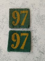 Ein paar alte Stoff Batten / Battr. 97