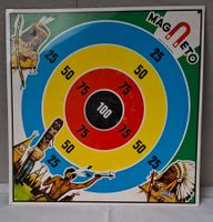 Magneto Magnet Zielscheibe Blech ca. 1970 er
