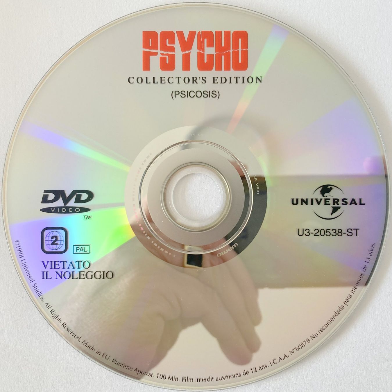 Alle DVDs: PSYCHOSE (1 DVD) – Gebraucht aus Bottens von hotter-than-hell 2