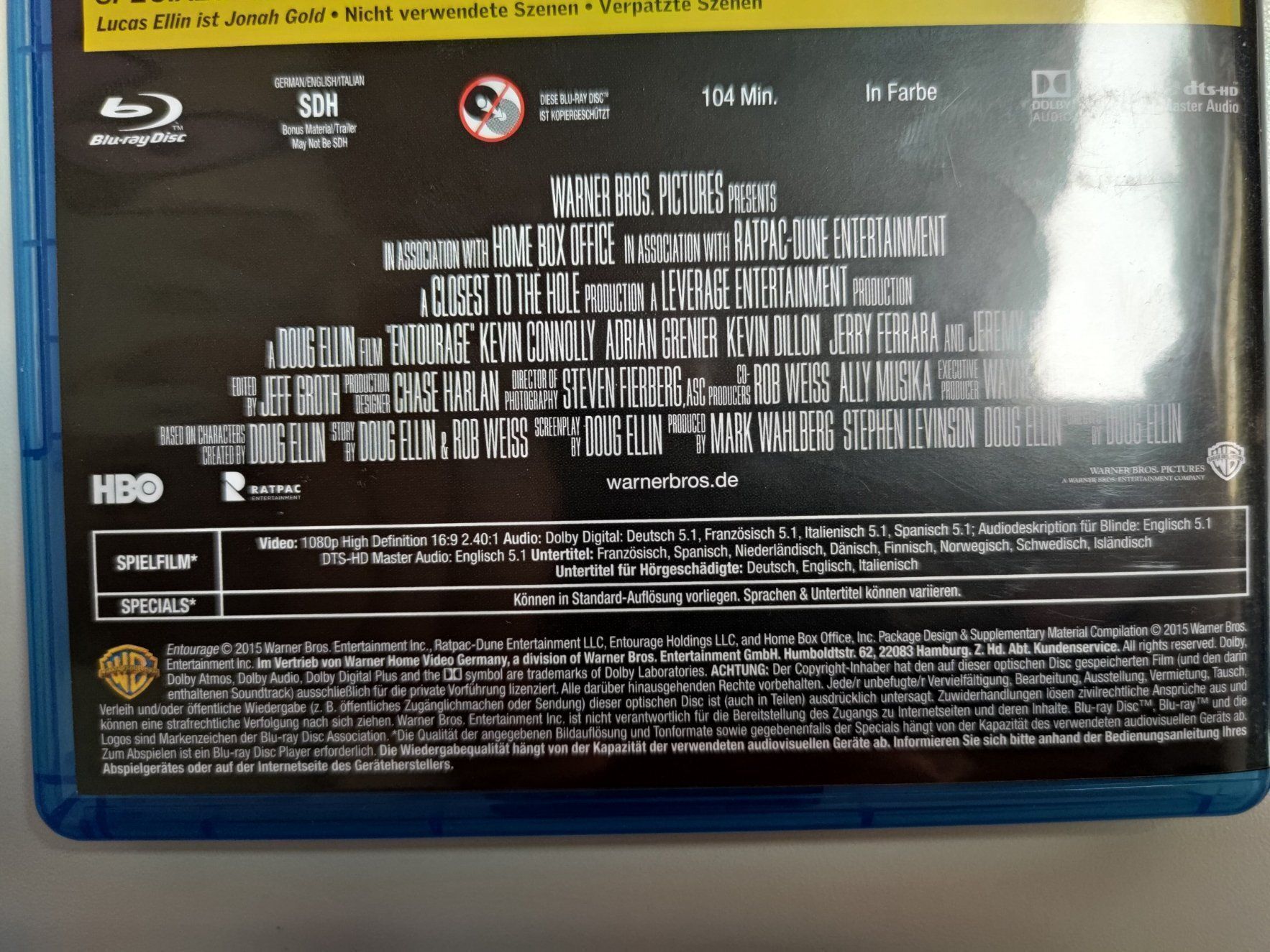 Alle DVDs: Entourage – Gebraucht aus Liestal von Kratzilla 3