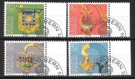 Pro Patria Serie 1982 ET Halbmondstempel 27.5.1982