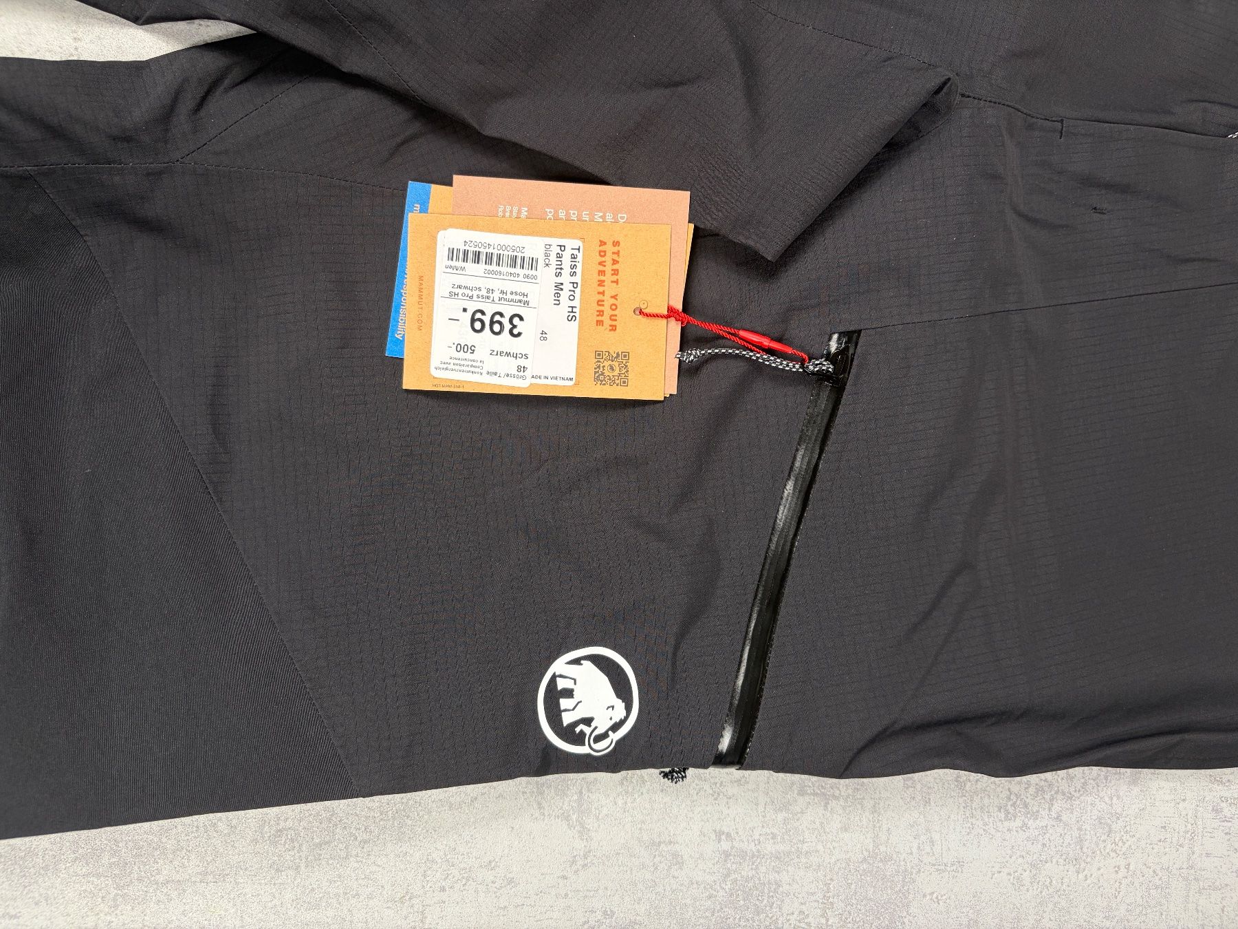 Mammut Hosen: Mammut Taiss Pro HS Pants Men  Noir - Taille 48 – Neu und originalverpackt aus Hauterive NE von Leo_o 1