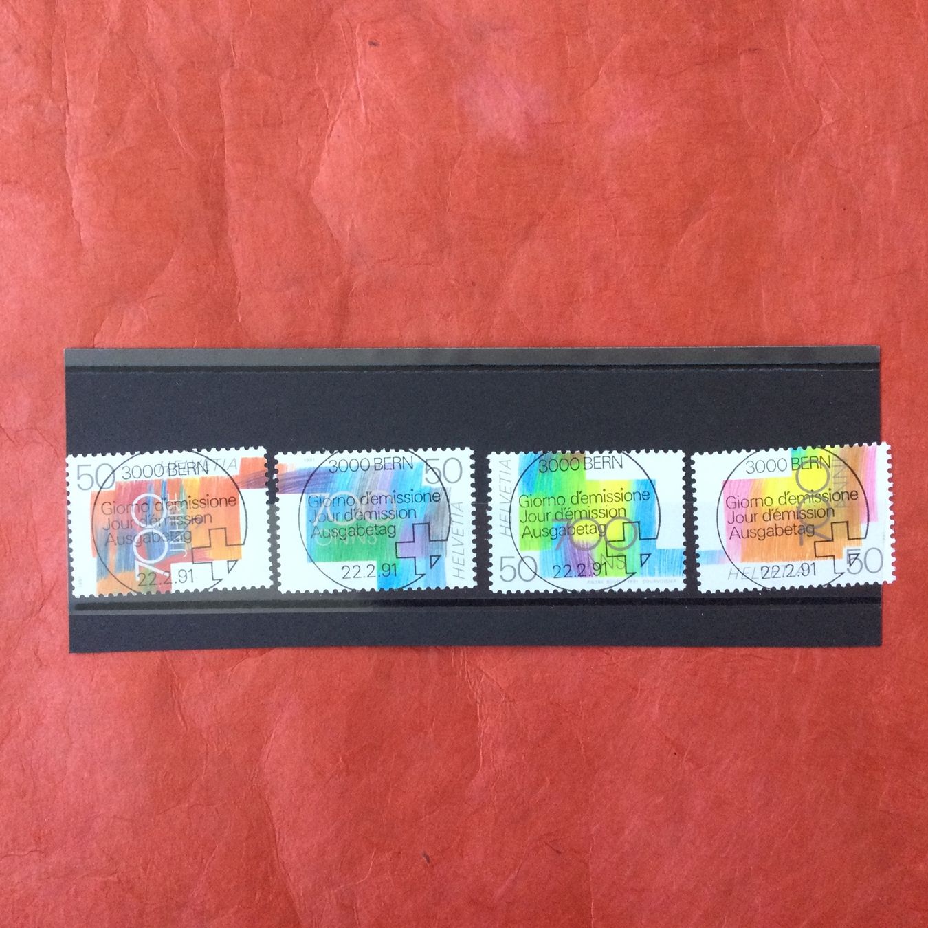 Tutti i francobolli: 1991 700 Jahre Eidgenossenschaft Einzelmarken ET 807-810 – Usato da S. Pietro venduto da bro_jjl9 1