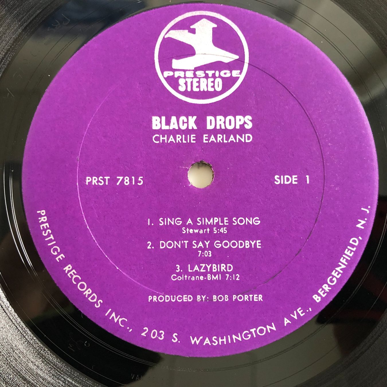 Dischi in vinile: CHARLIE EARLAND - Black Drops – Usato da Zufikon venduto da mirageg5 3