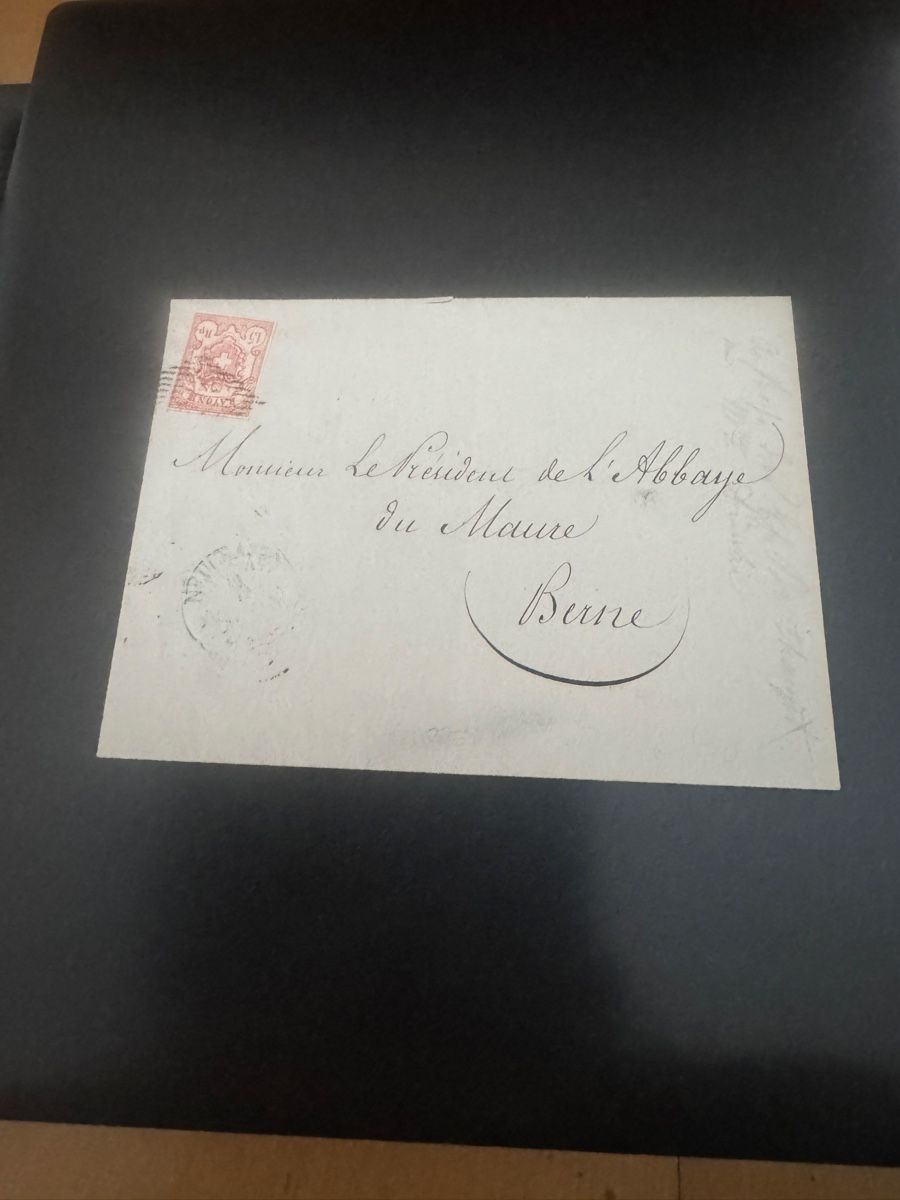 Alle Briefmarken: Toller Rayonbrief – Gebraucht aus Uster von Briefmarken 1