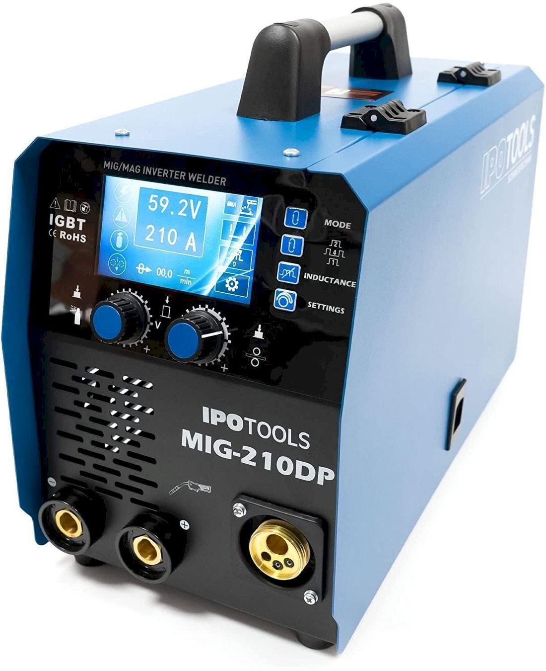 Löten & Schweissen: IPOTOOLS MIG-210DP MIG/MAG Schweißgerät – Neu und originalverpackt aus Bottighofen von zaap 3