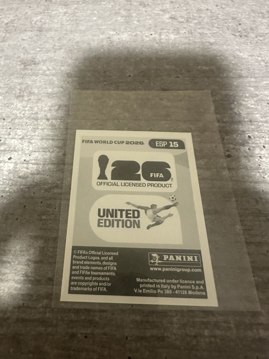 Panini Carte collezionabili: ESP 15 , FIFA WORLD CUP 2026 PANINI  – Nuovo (secondo la descrizione) da Frauenfeld venduto da 1PegPeg1 1