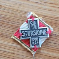 Médaille Ancien Insigne/Badge Suisse St.Ursanne 1929