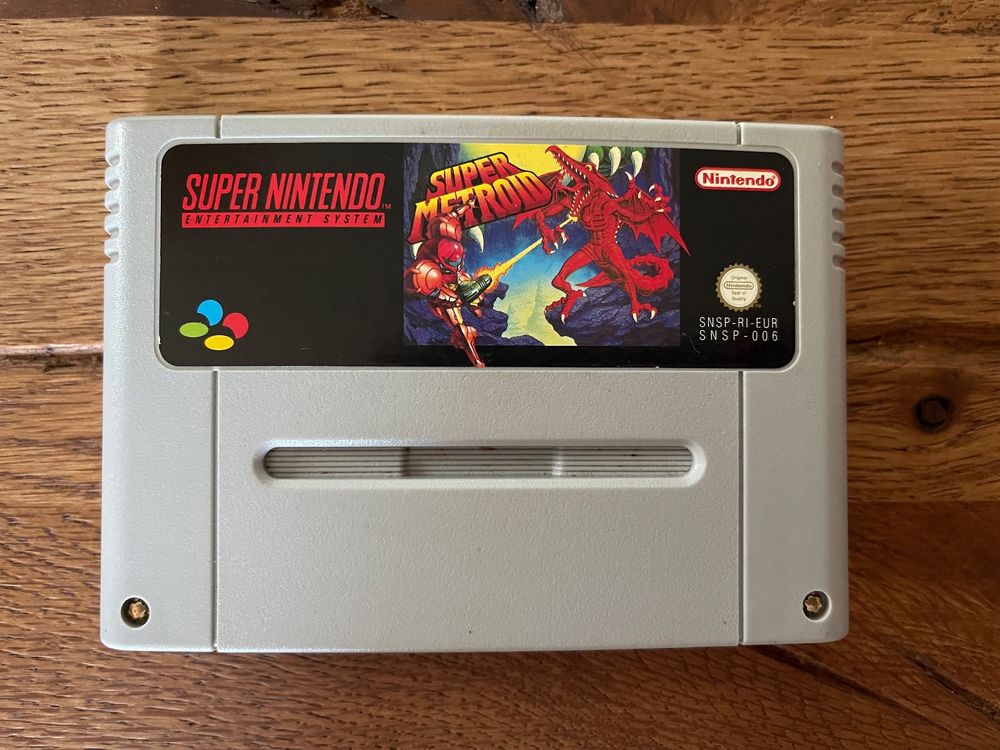 Super Metroid - SNES - guter Zustand - Kult Klassiker Selten (Gebraucht ...