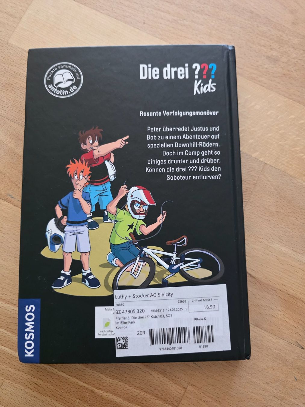 Libri: Die dre ??? Kids SOS im Bikerpark – Usato da Stäfa venduto da cosc2ch 2