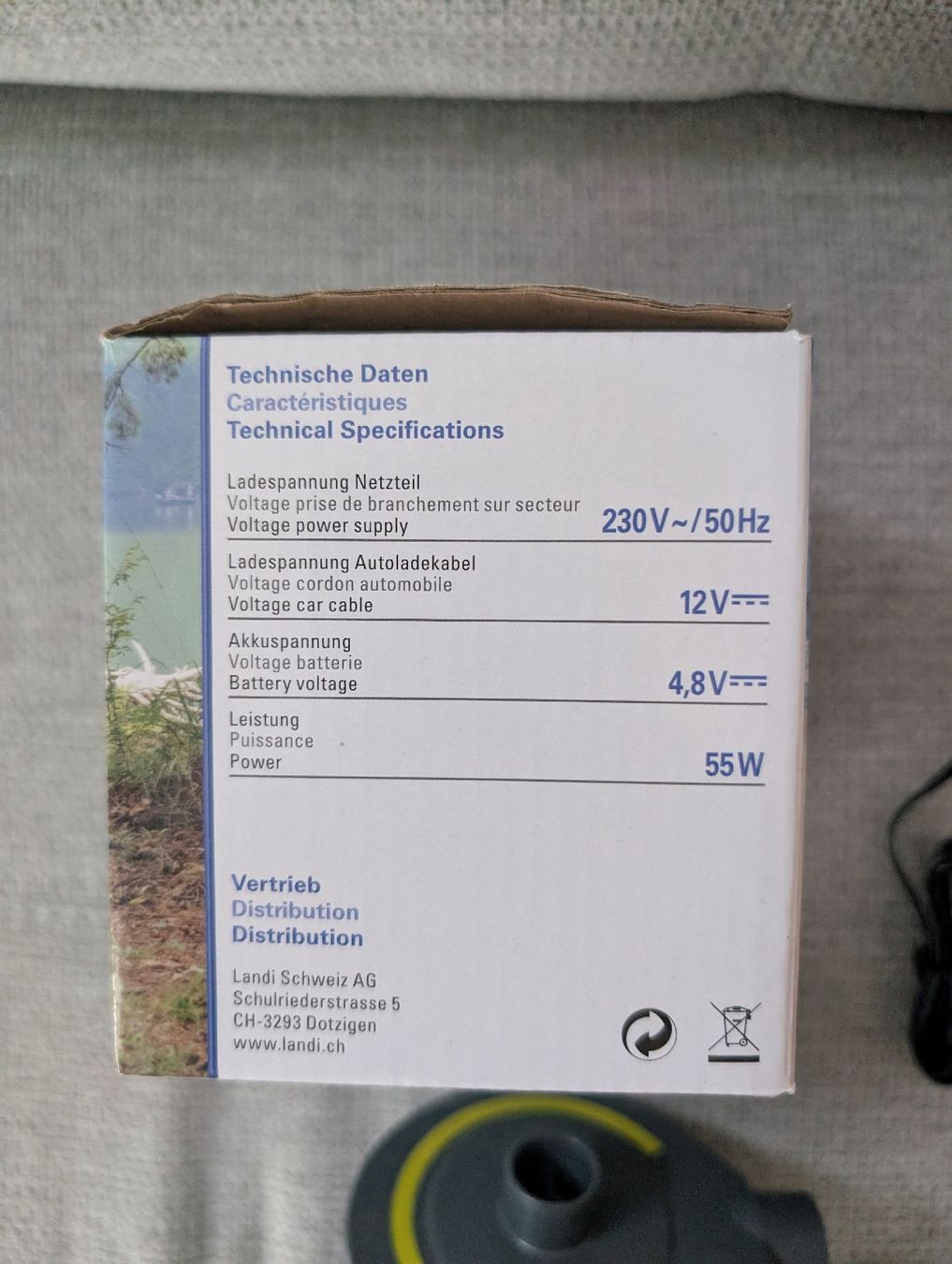 Pompe & Parti di ricambio: Akku Luftpumpe 4,8V  – Nuovo (secondo la descrizione) da Einsiedeln venduto da alegna89 2
