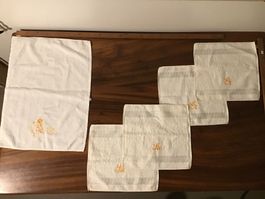 4Waschlappen 2xEr 2xSie + Handtuch Gäste