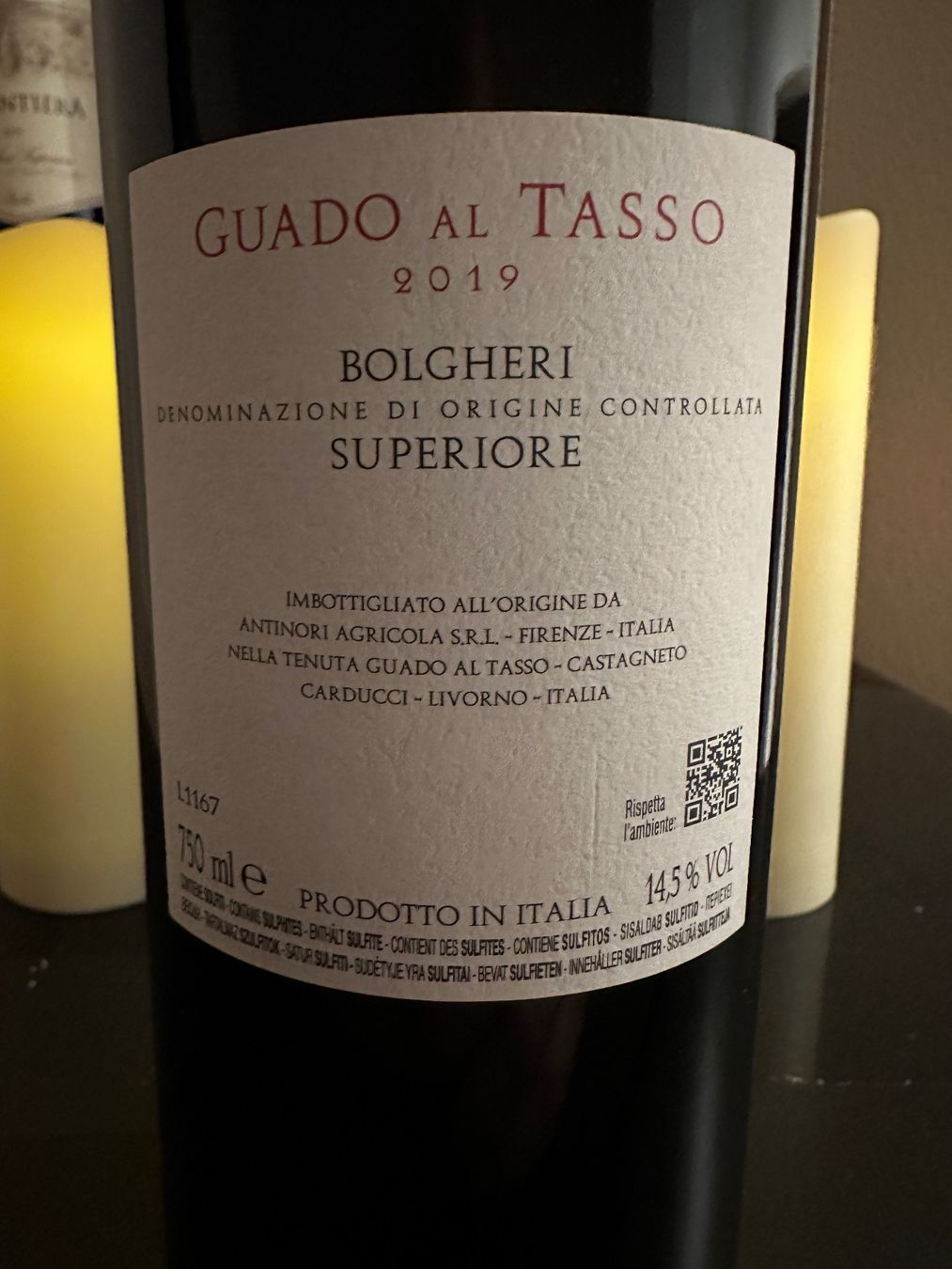 Antinori Vino: Guado al tasso 2019 – Nuovo (secondo la descrizione) da Rheineck venduto da alt_5vh8 2