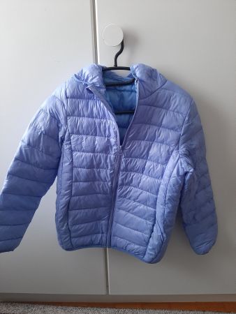 Winterjacke Gr. 134 blau