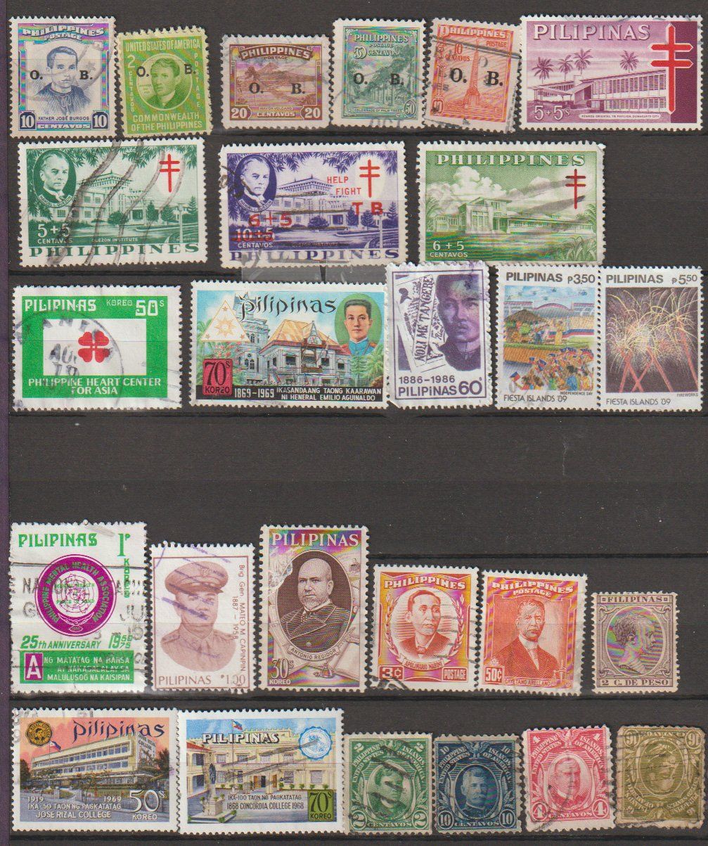 Alle Briefmarken: Philippines  collection 1960-1999 – Gebraucht aus Crans-Montana von kira56 2