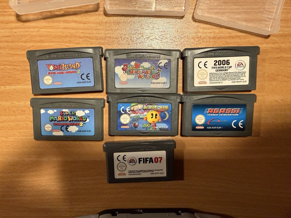 Nintendo Console: Gameboy Advance und 7 Spielen – Nuovo (secondo la descrizione) da Dierikon venduto da E28_Freak 3