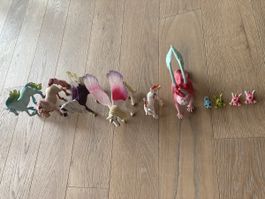 Schleich Bayala Figuren Set mit Einhörnern gebraucht
