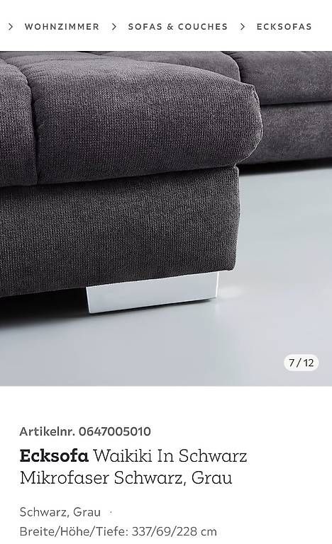 Sofas: Neuwertiges Ecksofa – D'occasion à St. Gallen par and_nr2n 3