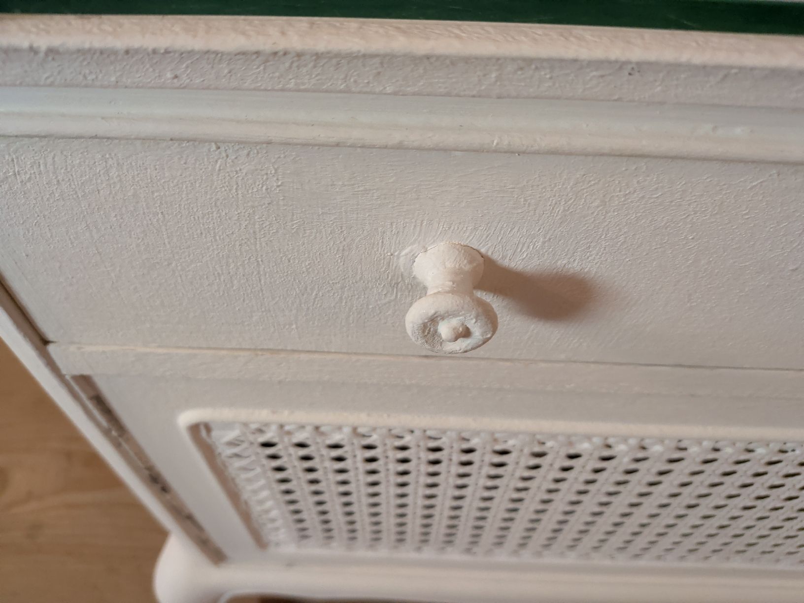 Comodini: Nachttisch/ Beistelltisch Shabby Chic Style, Weiss – Usato da Dietfurt venduto da Subforce1853 3