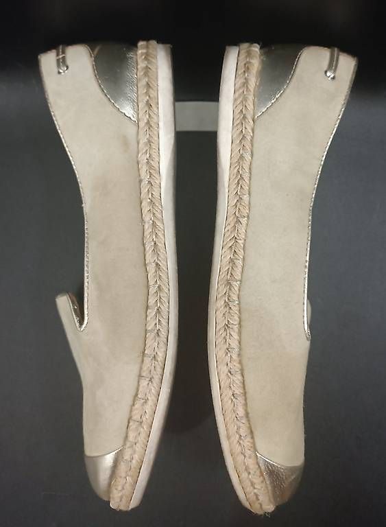 Damenschuhe: Espadrilles 5th Avenue Soft - Taille 36 - Beige/Doré – Gebraucht aus Pully von shu_tb69 2