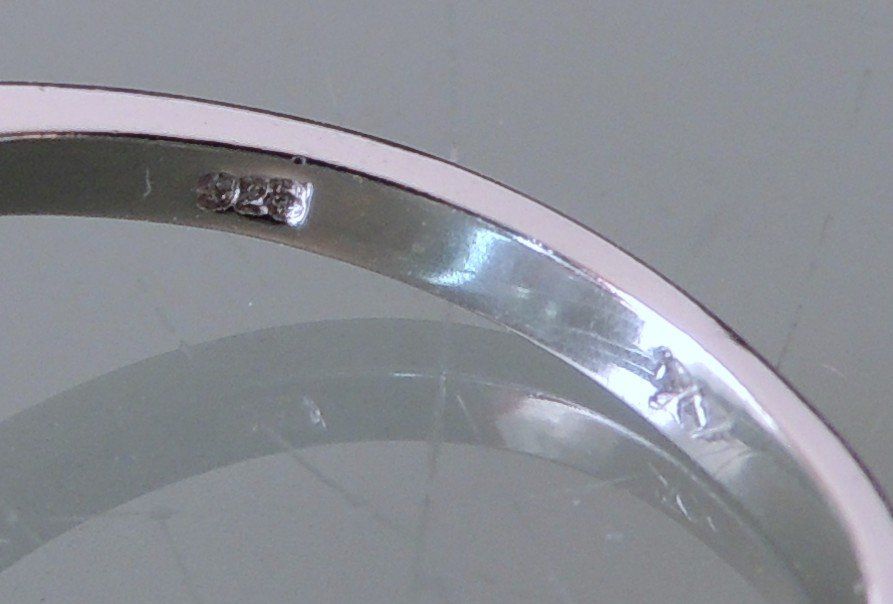 Anelli: Lab grown Smaragd Silber 925 Fingerring Gr. 57 – Usato da Waldenburg venduto da schaller707 5
