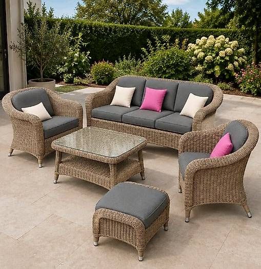 Divani: Salon de jardin / terrasse "BROADWAY" – Usato da Confignon venduto da BTS 1