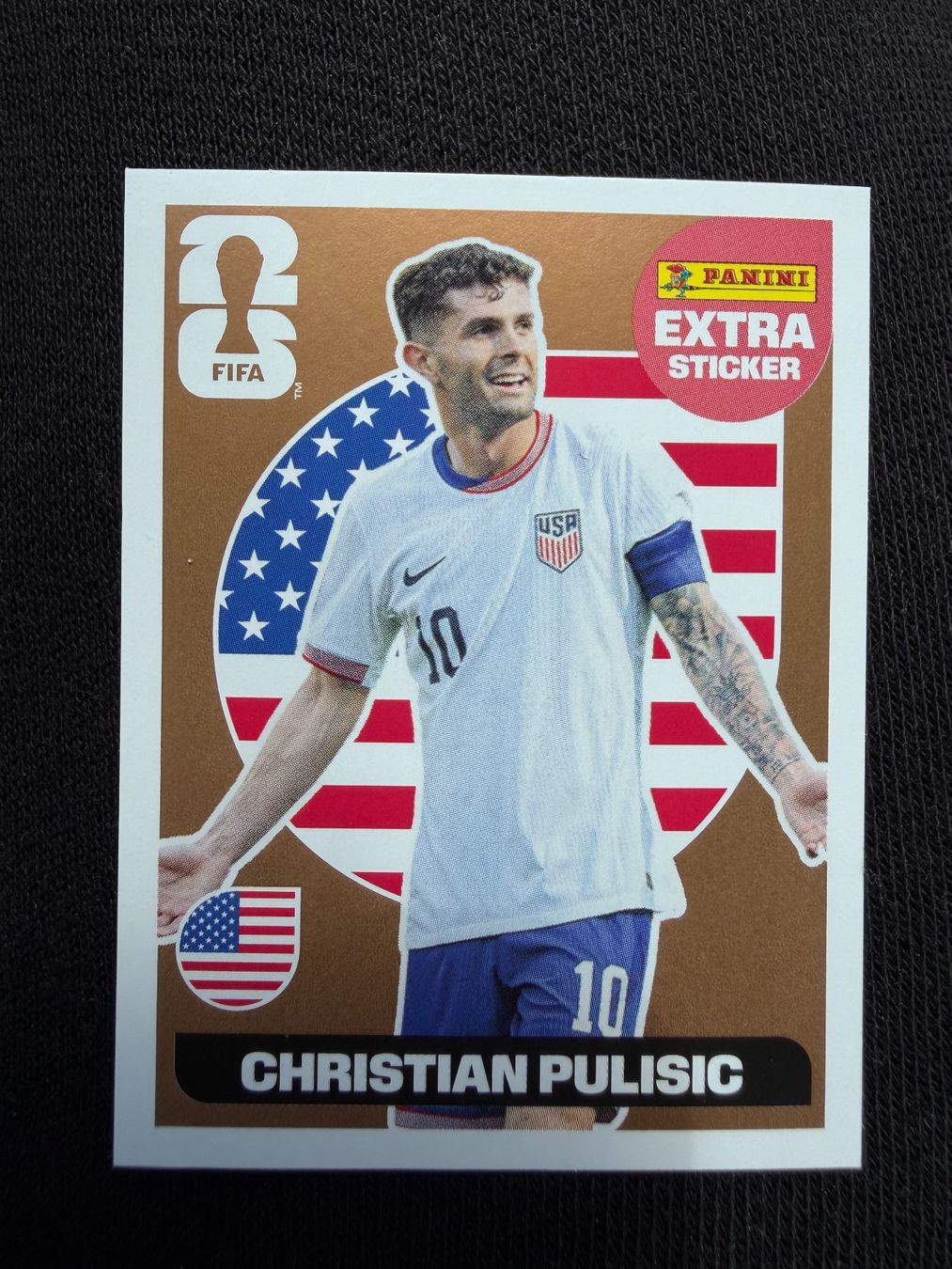 Panini Cartes à collectionner: Pulisic Extra Sticker platinium – D'occasion à Davos Platz par Karasev1904