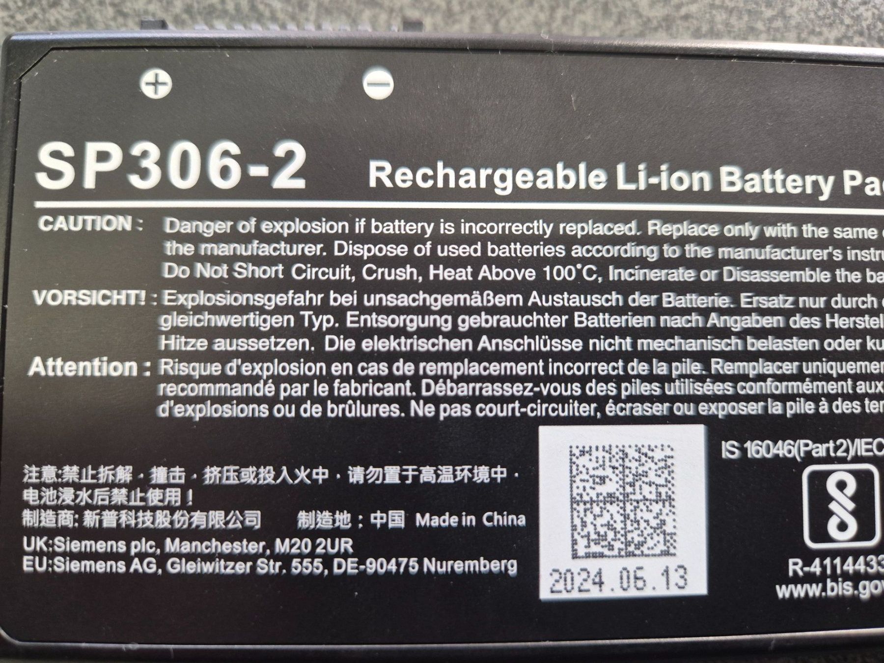 Batterie: Simatic PG Ersatzakku SP306-2 – Nuovo (secondo la descrizione) da Fehraltorf venduto da ust_57