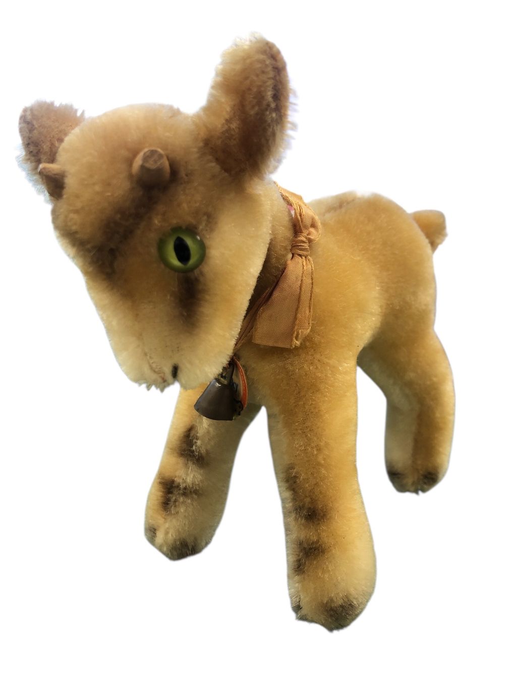 Steiff Giocattoli: Steiff - "Zicky" mit Schild - 16 cm hoch – Usato da Pratteln venduto da Dollshop