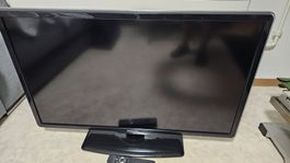 Grosser Philips Fernseher 42 Zoll, mit Fernbedienung