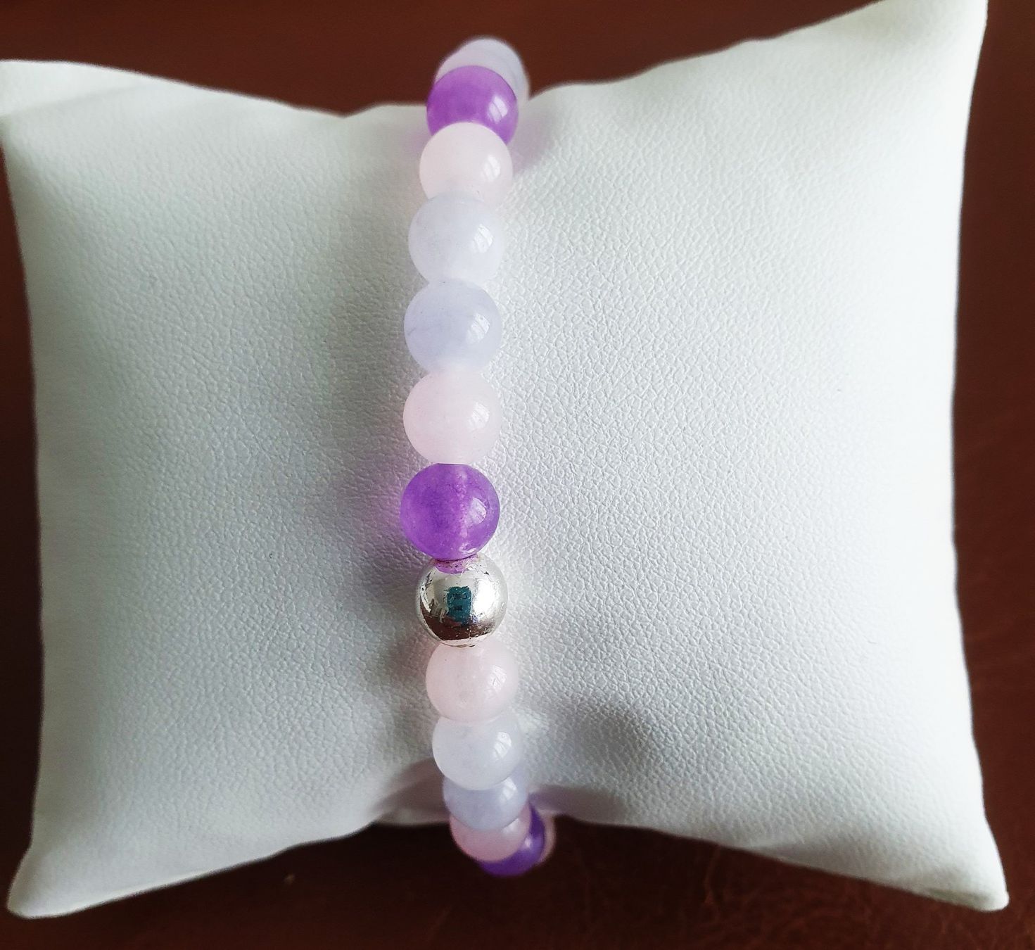 Bracciali & Braccialetti: Morganit 6 mm Perlen-Elast-Armband – Nuovo (secondo la descrizione) da Hombrechtikon venduto da mincky
