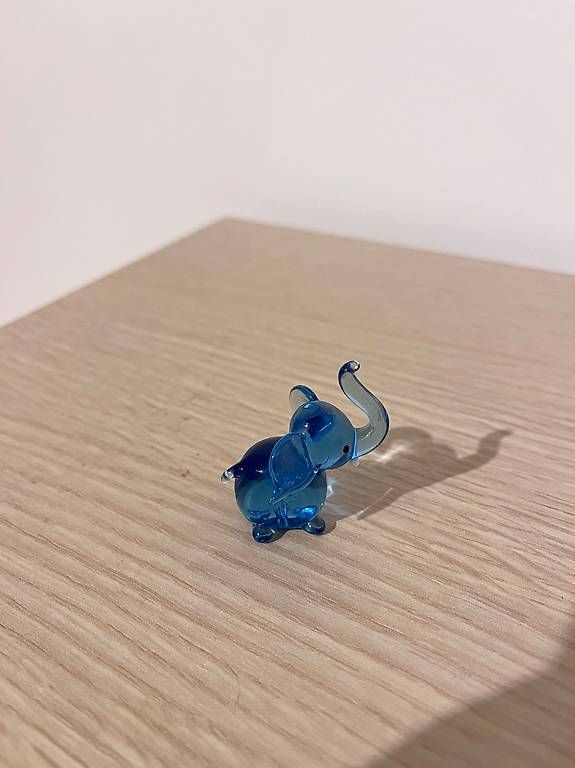 Figuren: Elefantino in vetro blu – Neu (gemäss Beschreibung) aus Davesco-Soragno von dai_925z