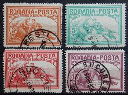 Rumänien Kat. 169-172 gest. 1906 Kat. 35 Euro