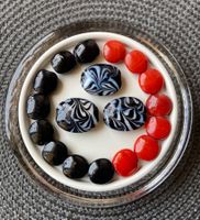 Handgemachte Mosaik Glasperlen gelocht*Mix*