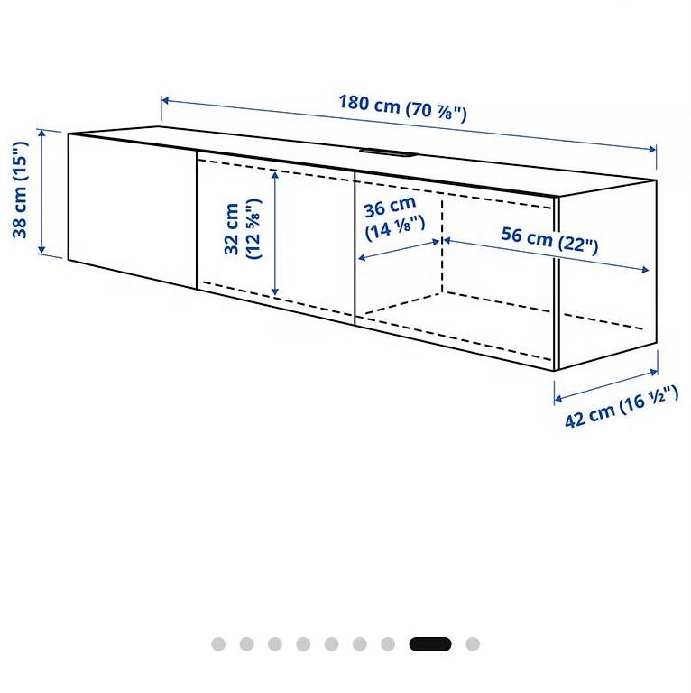 Meubles TV: Ikea TV -Bank – D'occasion à Bonstetten par azp_hzy5 1