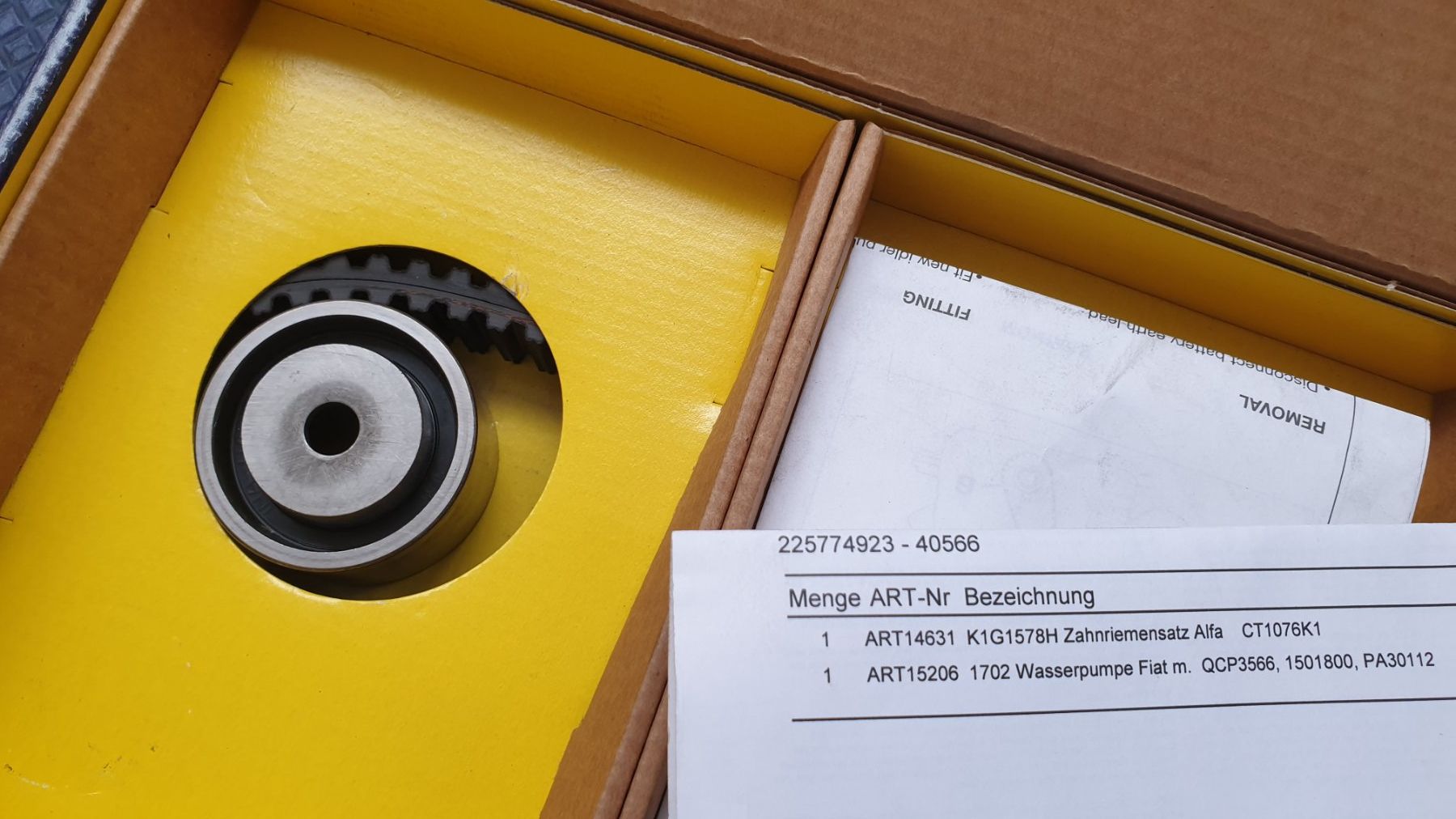 Alle Autoersatzteile: Zahnriemensatz – Neu und originalverpackt aus Müllheim Dorf von Linus18 1