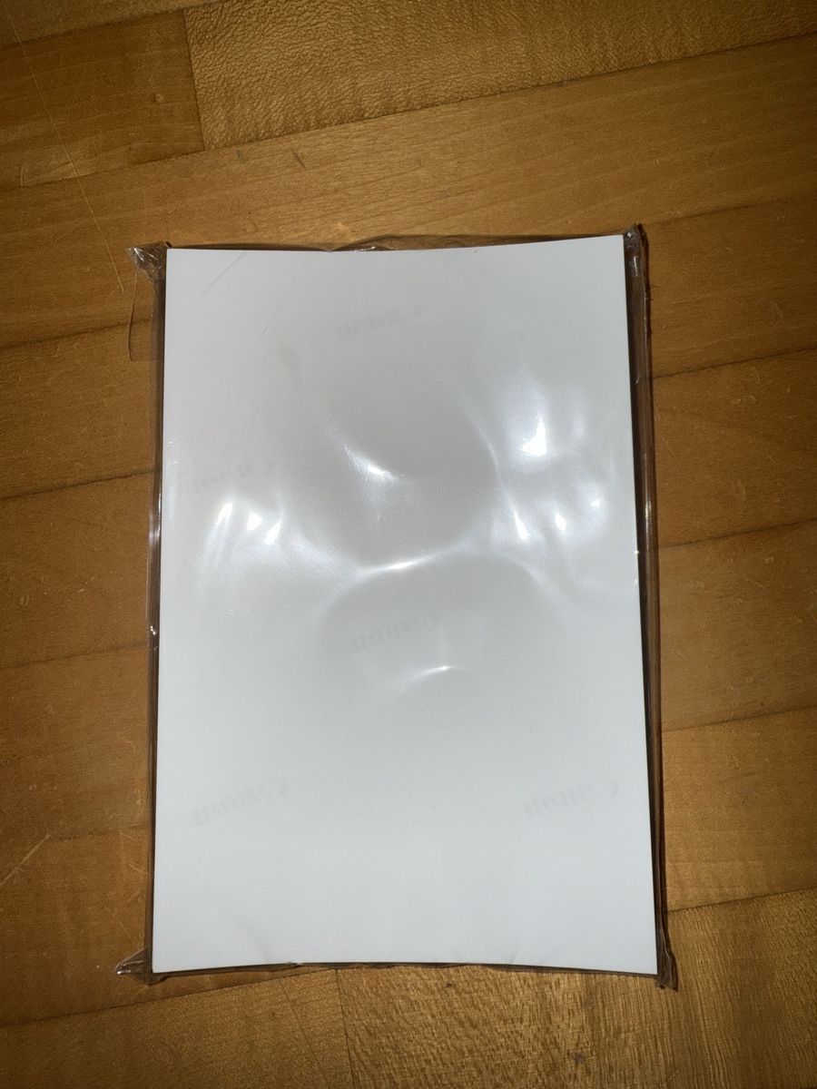Canon Carta: Fotopapier A6 – Nuovo e nell'imballaggio originale da Mörschwil venduto da Seegurke18