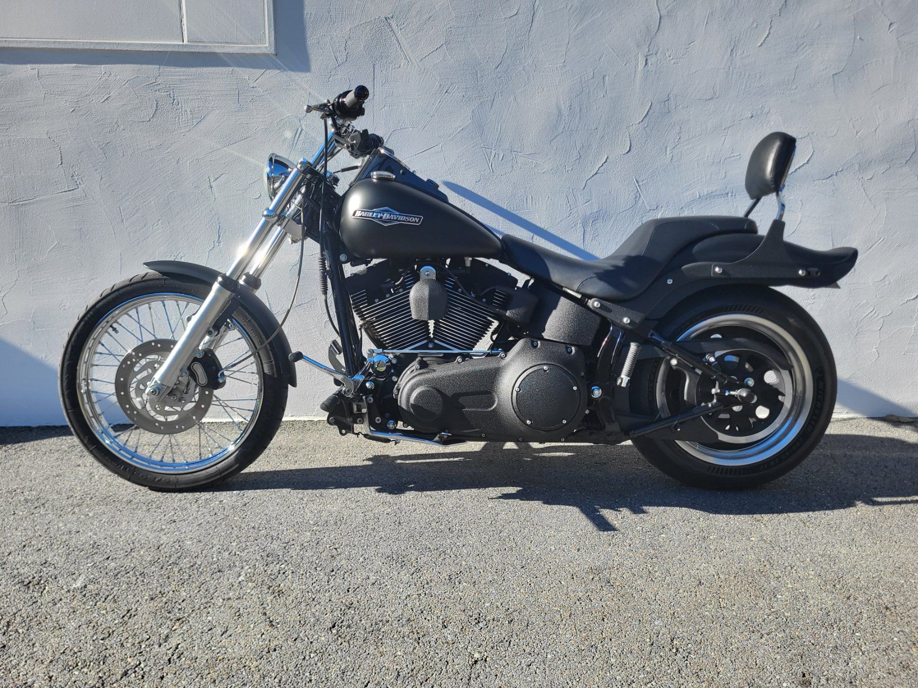 Harley-Davidson Chopper: Harley Davidson Night Train matt schwarz 1600 ccm – Usato da Bleienbach venduto da Sarduro 1