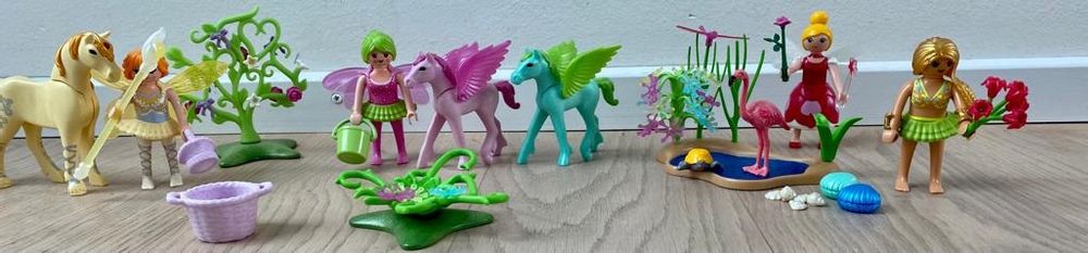 PLAYMOBIL Sammeleinhorn Sonnenscheinblüte Mit Fee - Magisches Spielset