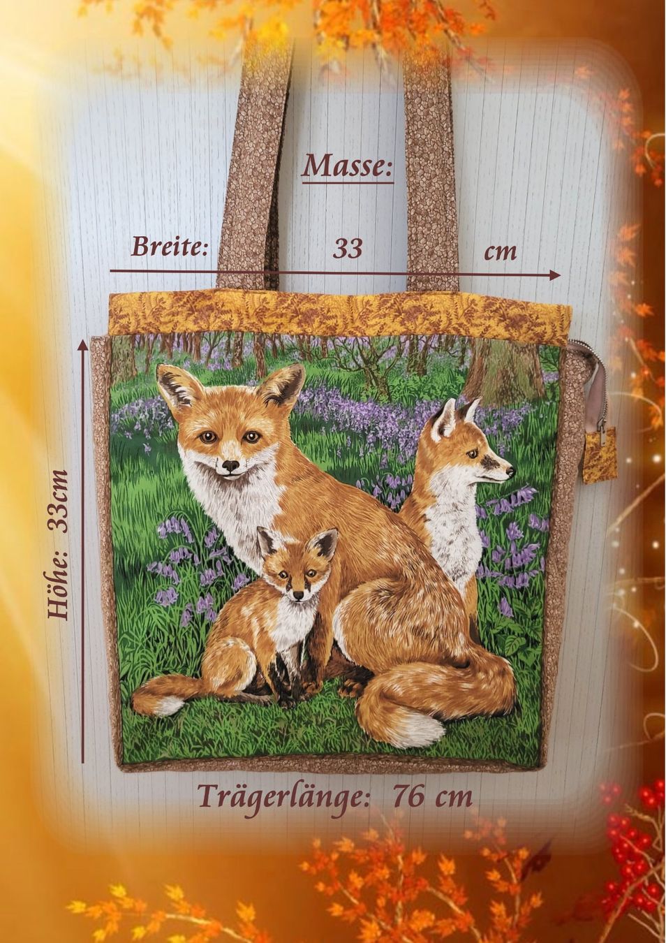 Borse da donna: Stoff Tasche, selbst genäht – Nuovo (secondo la descrizione) da Linden venduto da Mb2bb 1