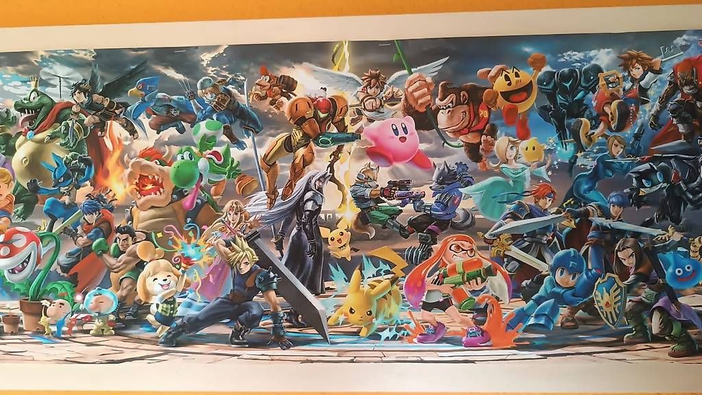 Alle Dekorationen: Fresque smash bros ultimate – Gebraucht aus Fully von Cyrilos 1