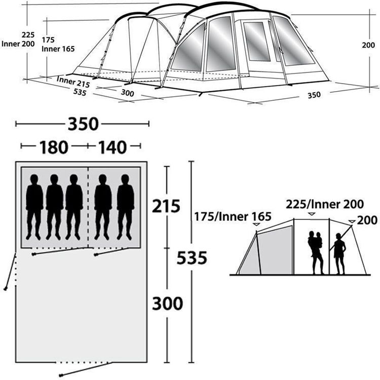 Outwell Zelte: Familienzelt Outwell Maui Reef (5 Personen) – Gebraucht aus Bern von ente11 1