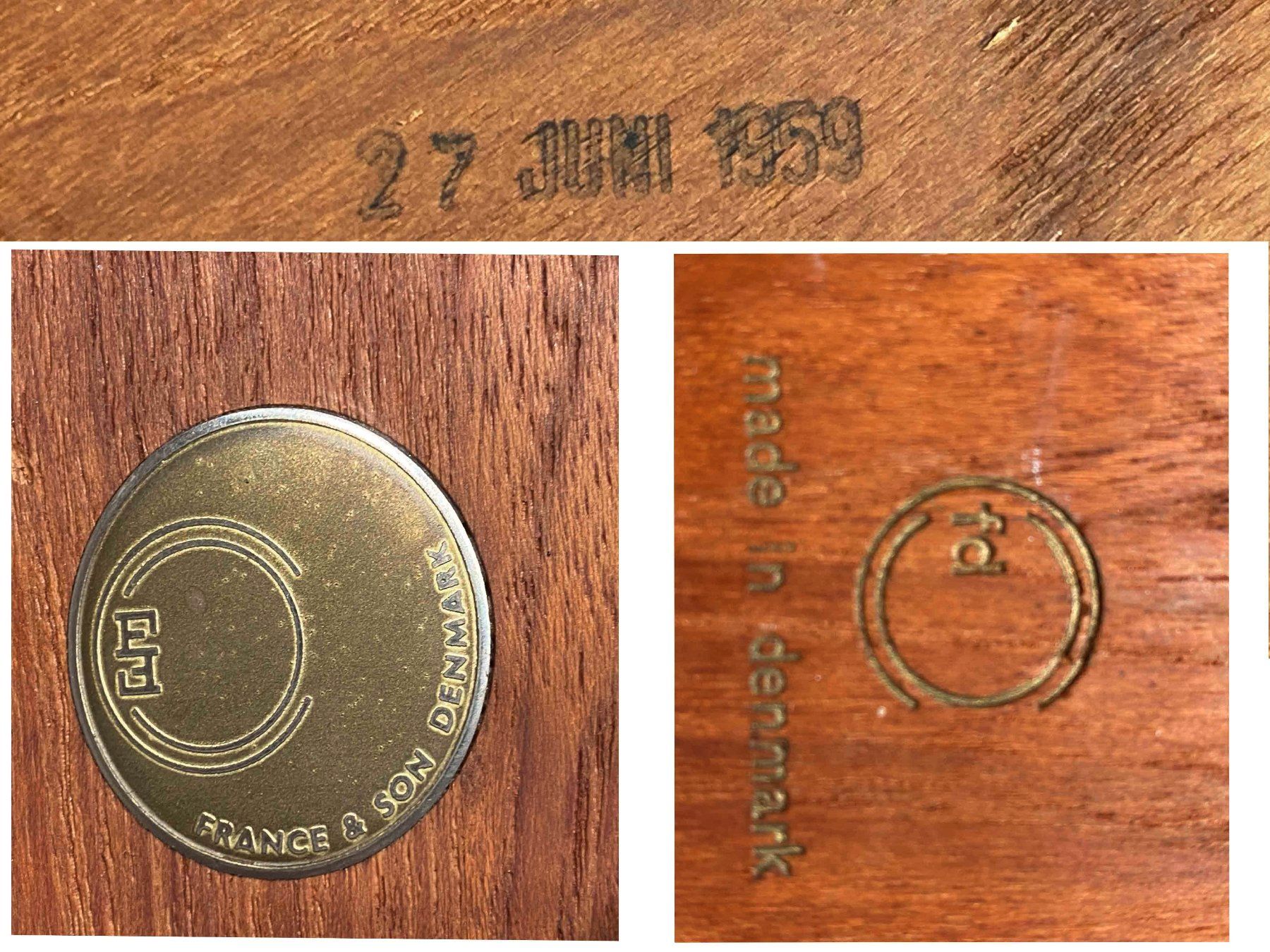 Tische: Teak Coffeetable Peter Hvidt – Gebraucht aus Beringen von Kultgut 8