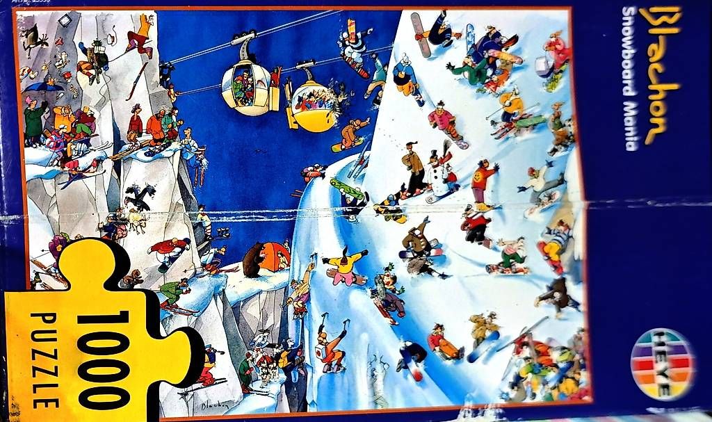 Heye Puzzle: Puzzle Heye Snowboard Mania – Usato da Aesch BL venduto da desi1991