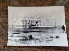 Wright Brothers Flugzeug 1903 Foto Vintage Flugzeug Samml...